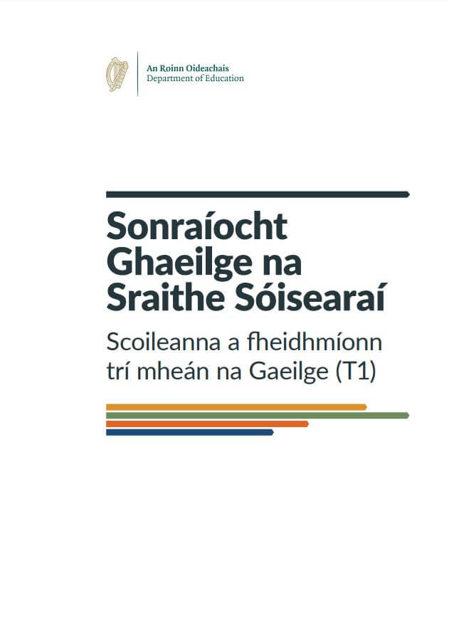 Sonraíocht Ghaeilge T1 2023