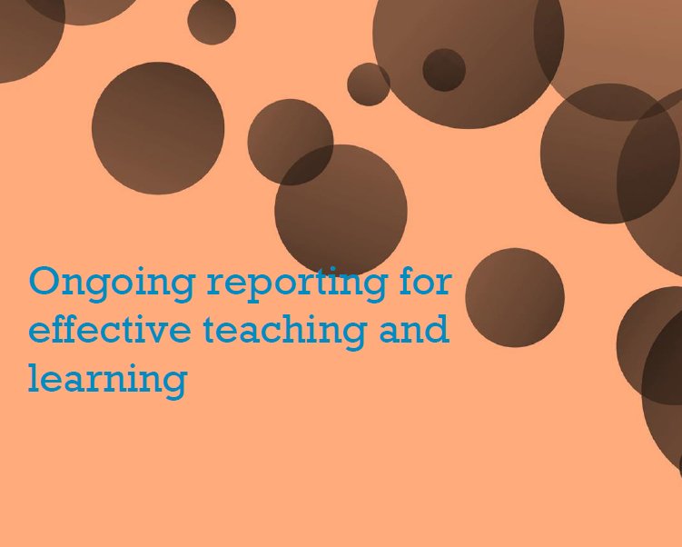 Ongoing Reporting Booklet