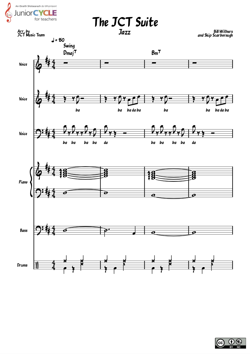 Possible JAZZ Arrangement for Large Ensemble - PDF