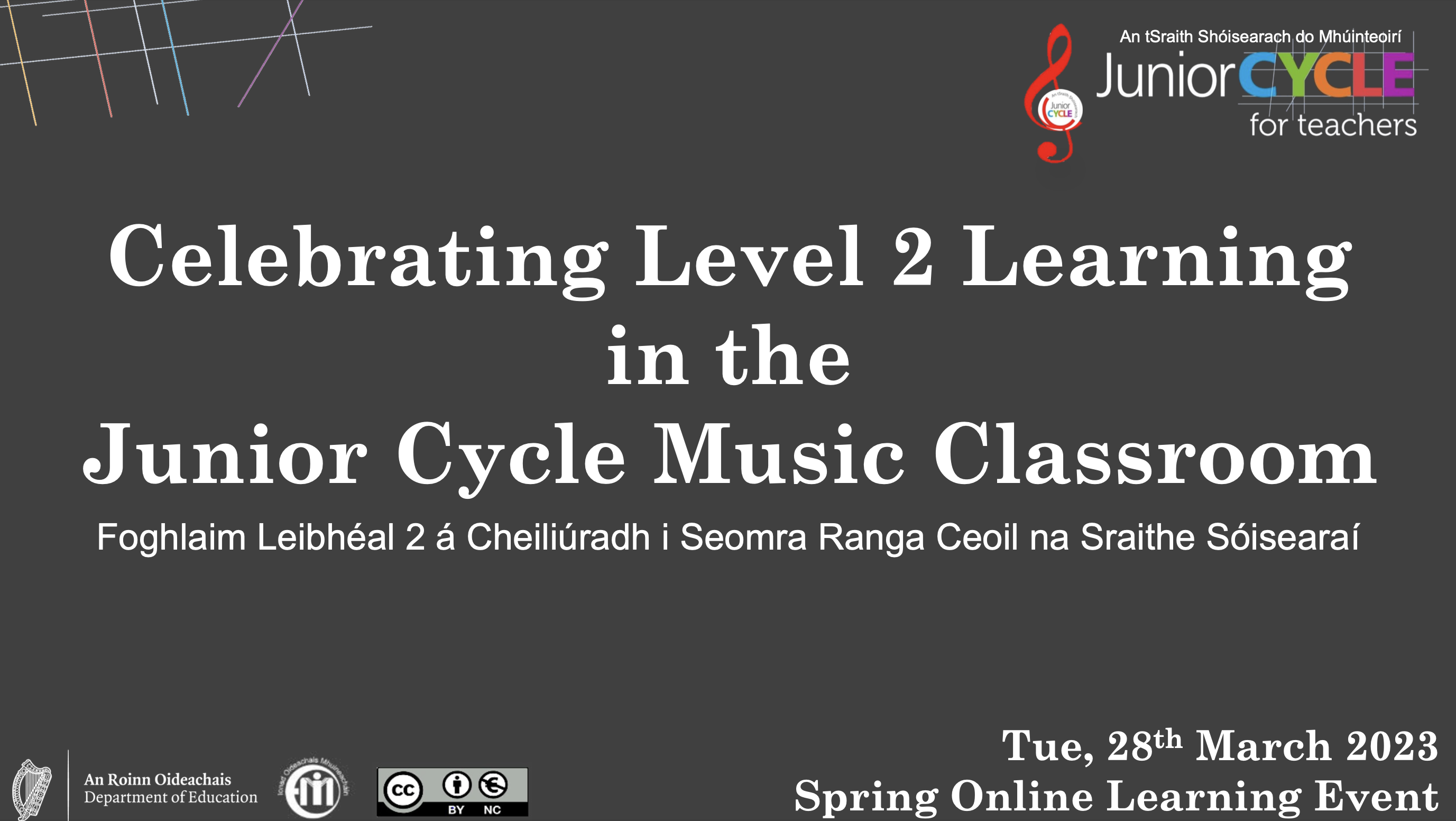 Celebrating Level 2 Learning in the JC Music Classroom