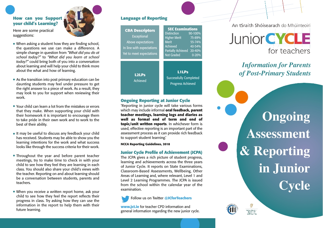 Formative Assessment Leaflet