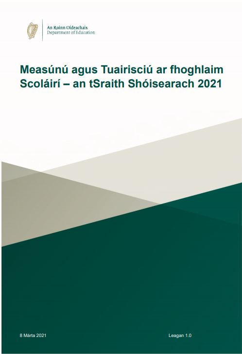 Measúnú agus Tuairisciú ar fhoghlaim Scoláirí - an tSraith Shóisearach 2021