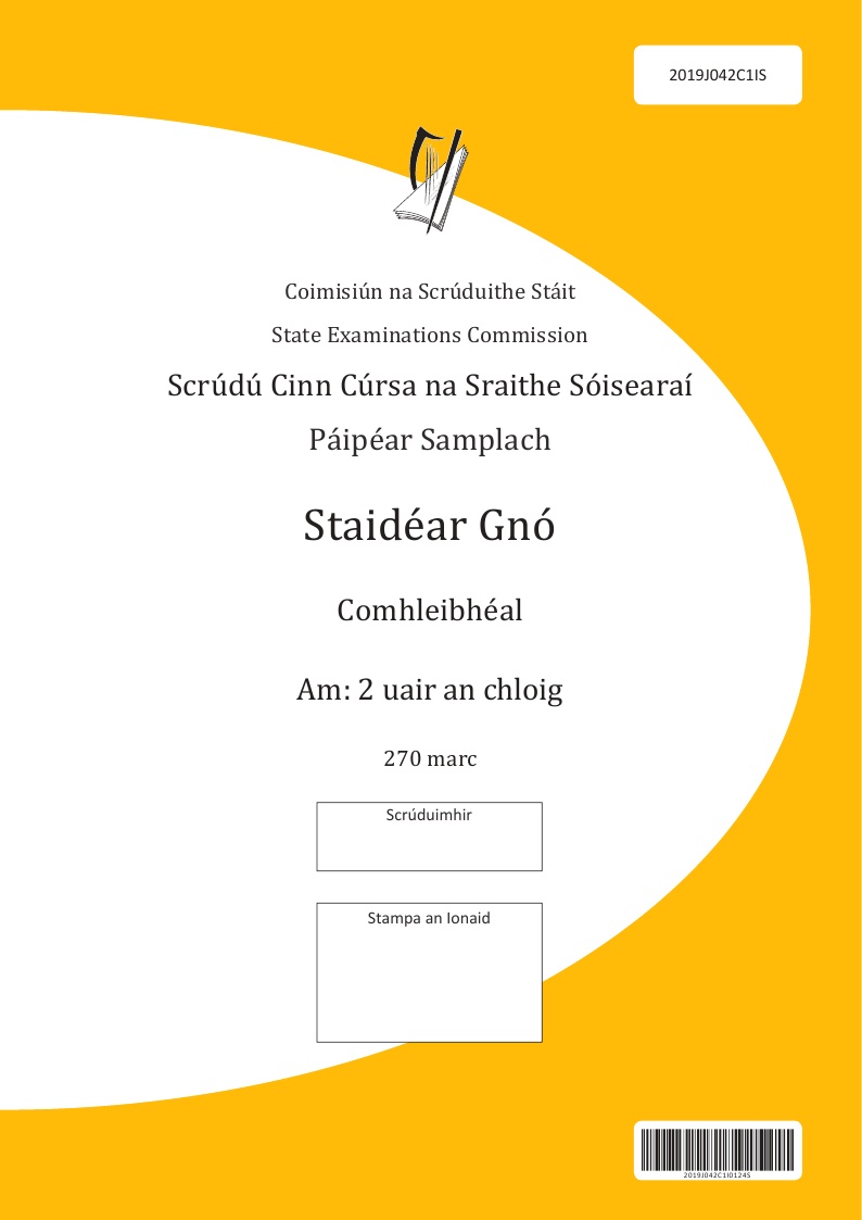 CSS Páipéar Samplach Staidéar Gnó