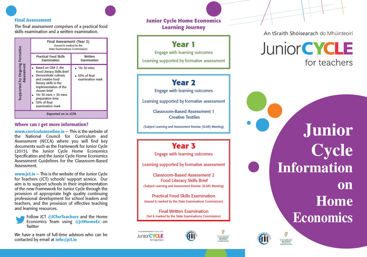 Home Ec Information Leaflet