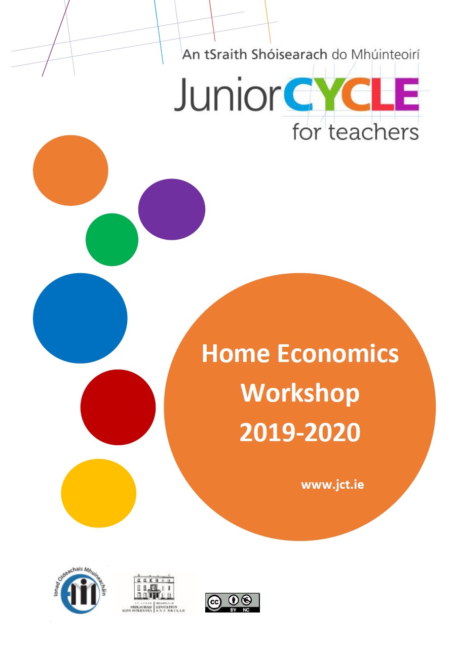 Home Economics CPD Booklet 2019-20