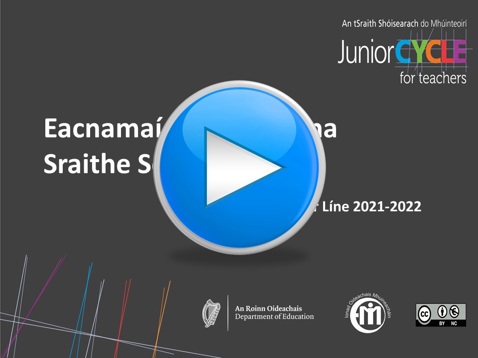 Eacnamaiocht Bhaile Ceardlann FGL ar Line 2021-2022 Cur i Láthair