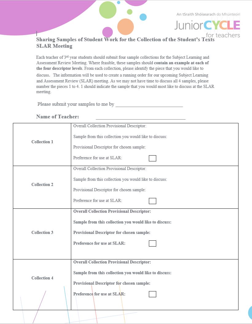 Facilitator Template COST CBA