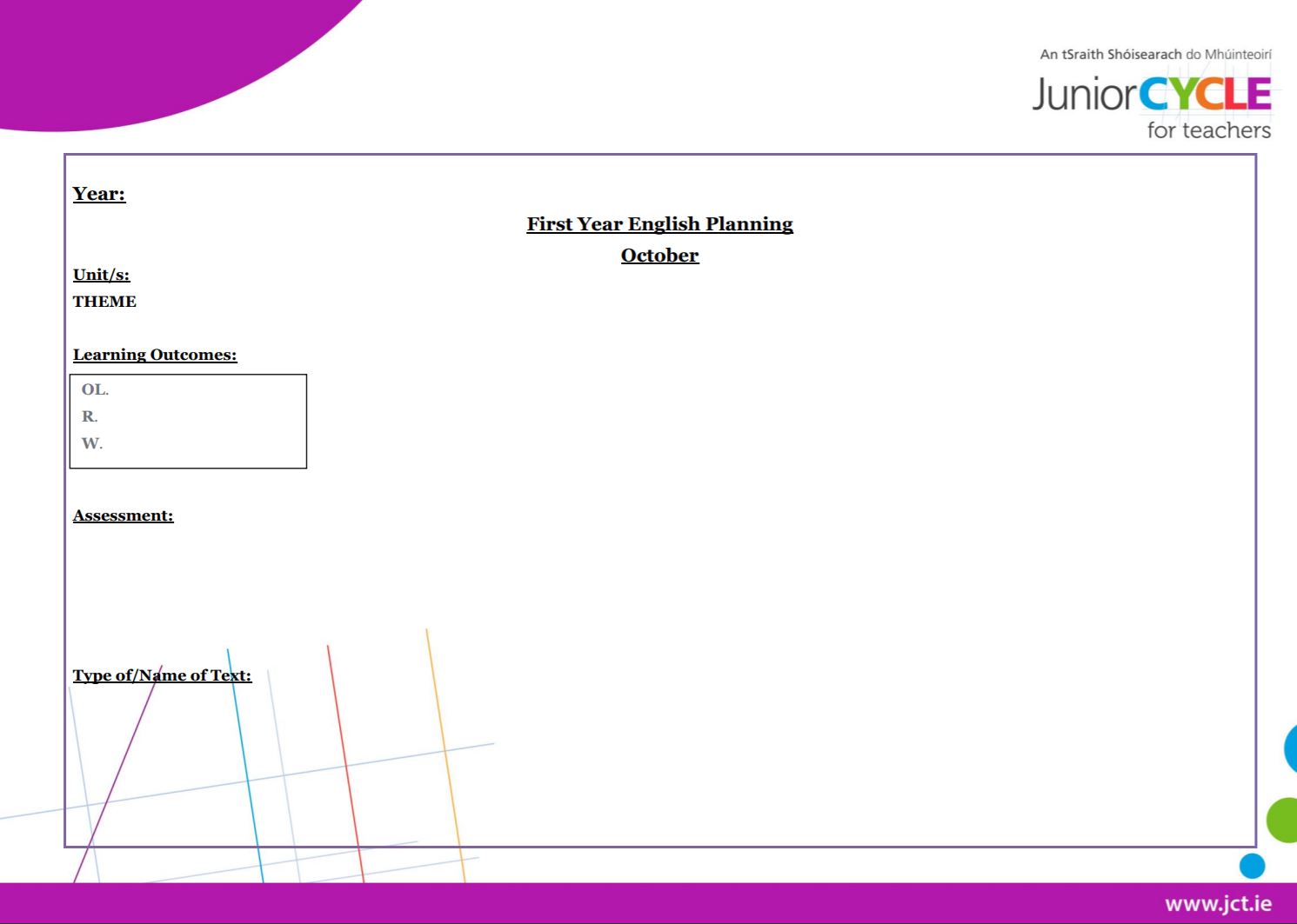 Screencast Two Worksheet 1 and 2