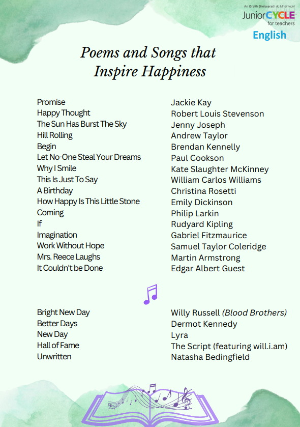 poems about being happy