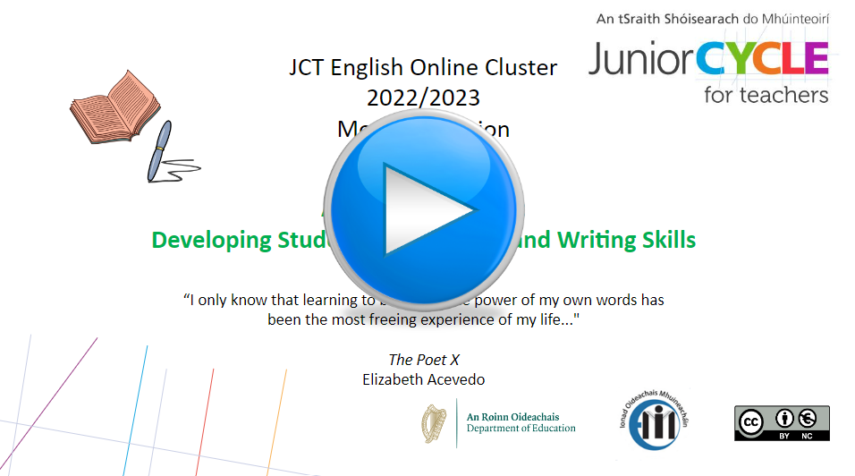 Session 1- A Way with Words: Developing Students' Vocabulary and Writing Skills