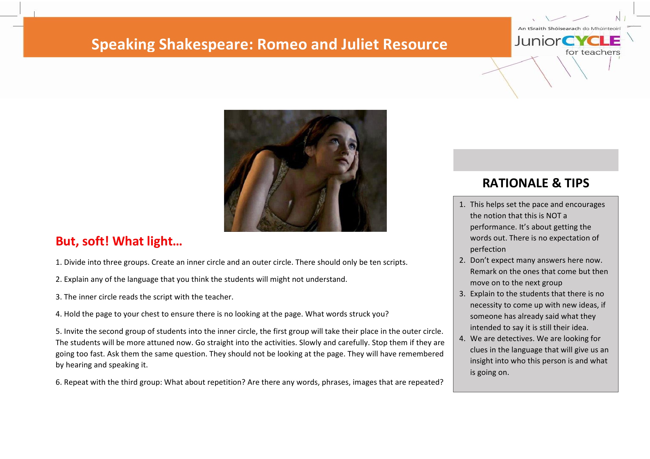 Speaking Shakespeare