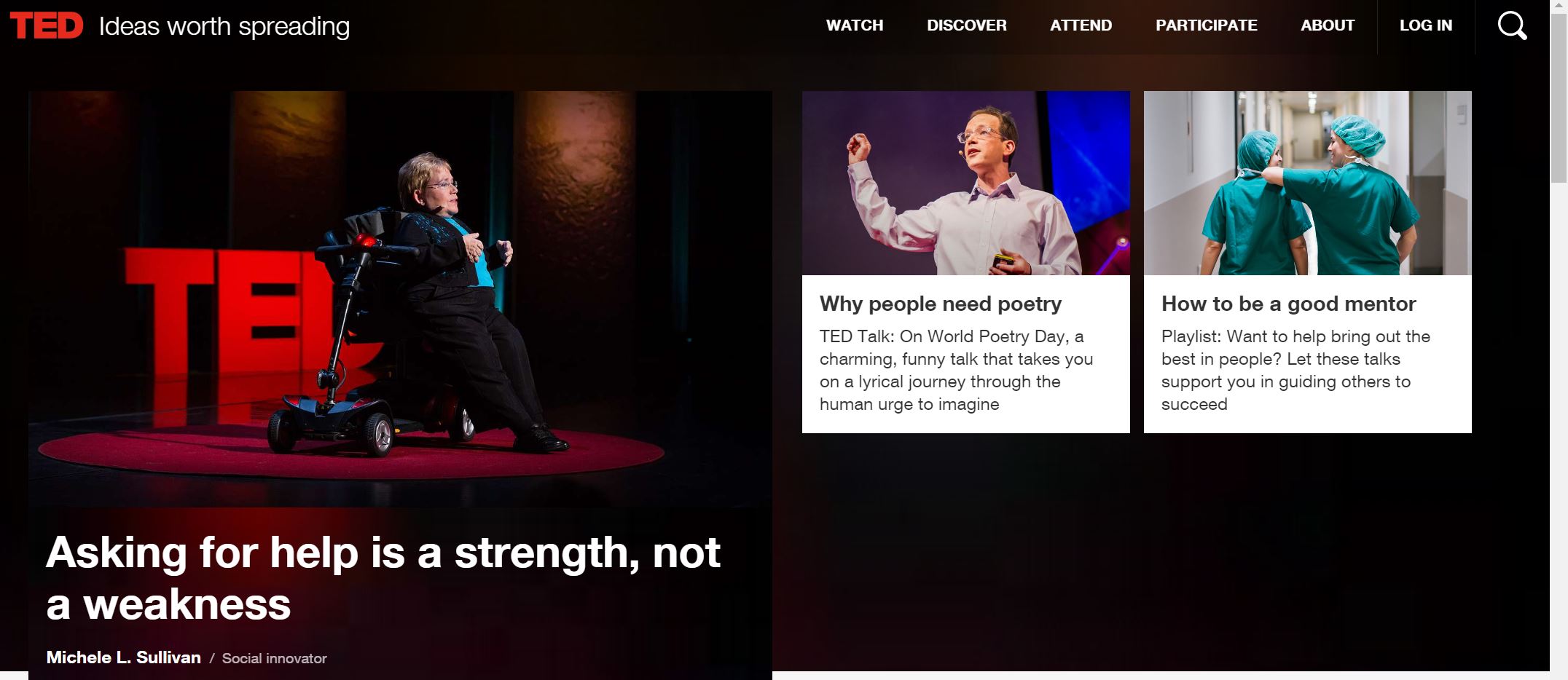 ted resources talks oral language jct english website