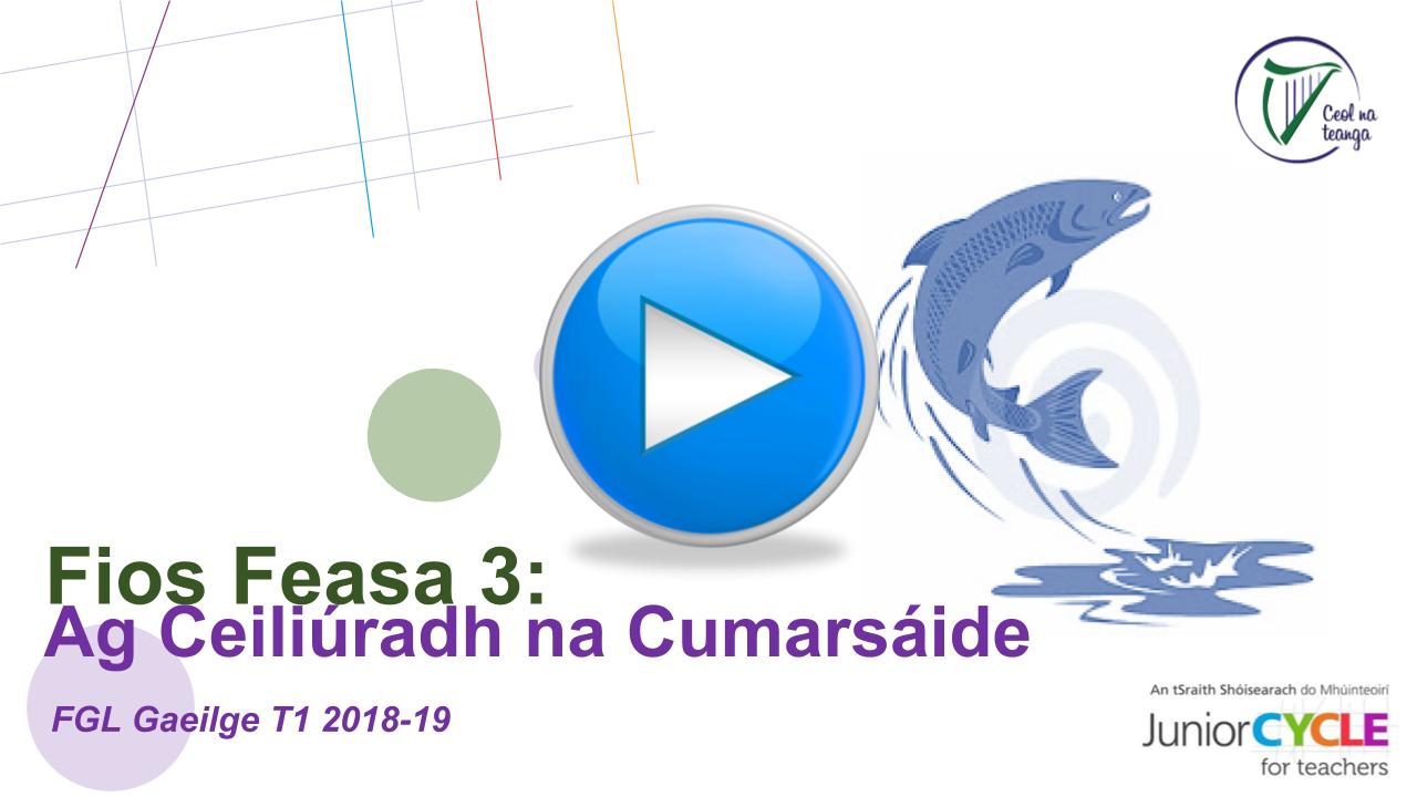 Ceardlann FGL 2018/2019 - Seisiún 3 (T1)