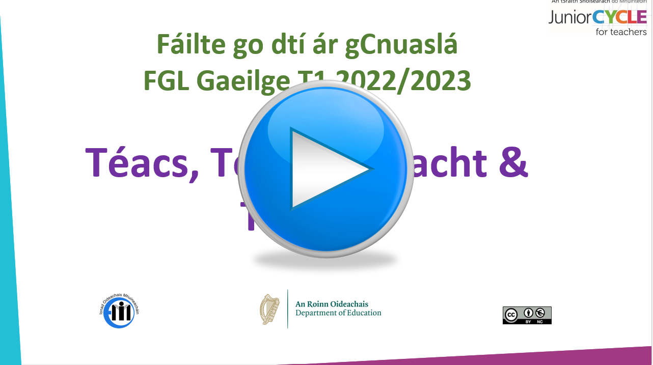 Ceardlann FGL 2022/2023 - Seisiún 1