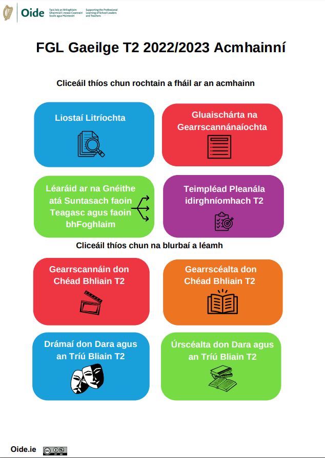 Oide -Achmainní FGL Gaeilge T2 2022-2023