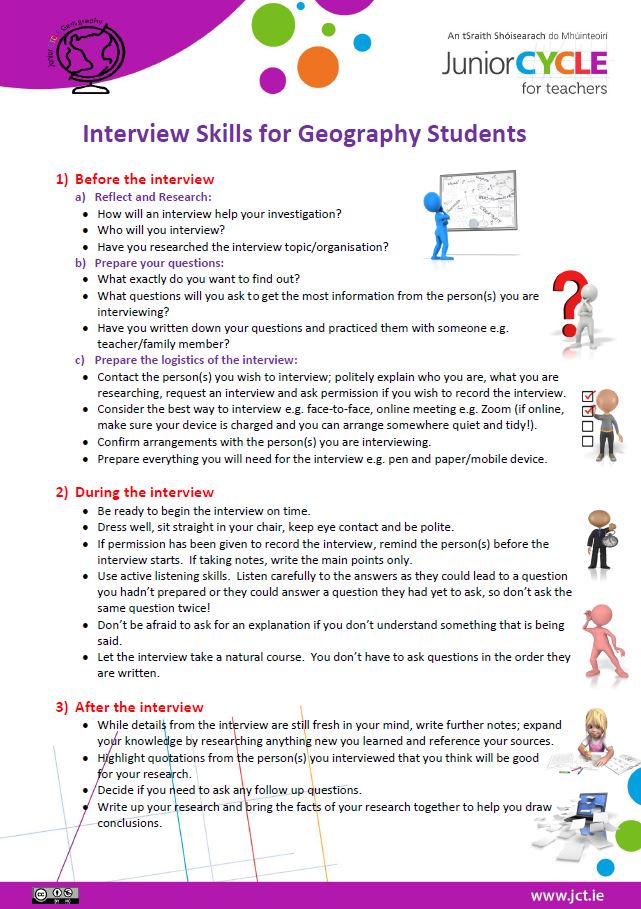 Student Interview Guidlines