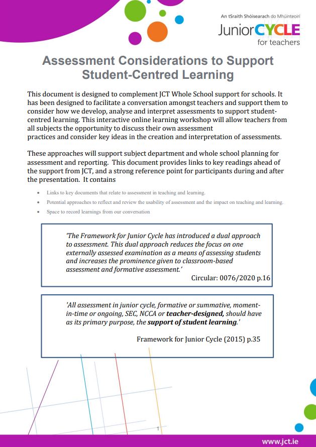 Assessment Module Booklet