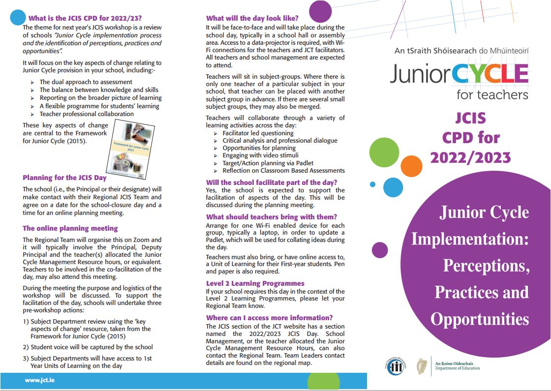 JCIS CPD Brochure