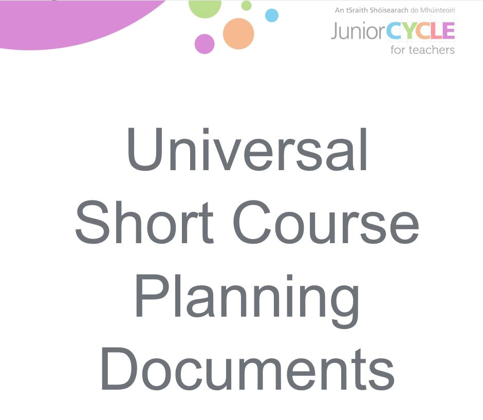 Short Course Planning Booklet
