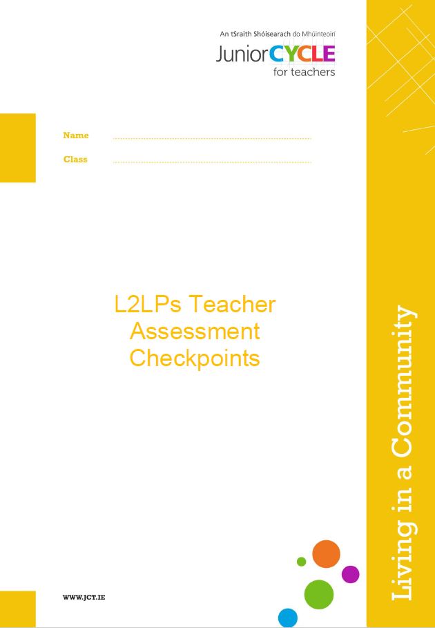 Teacher Checkpoints Living in a Community
