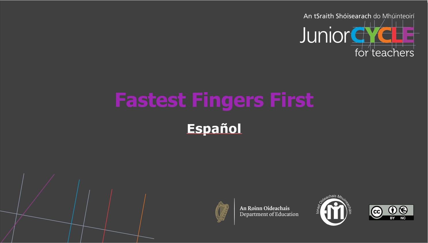 Fastest Fingers First Presentation