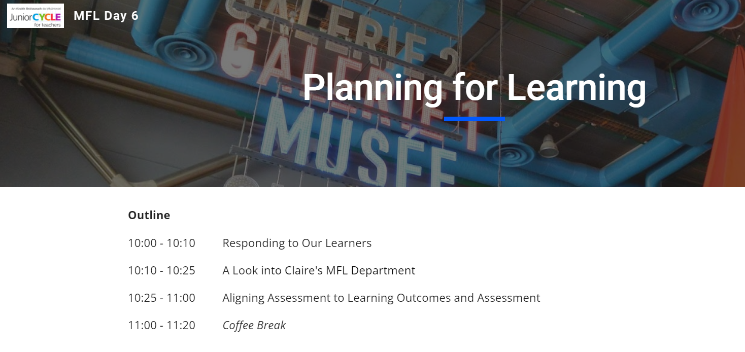 Planning for Learning