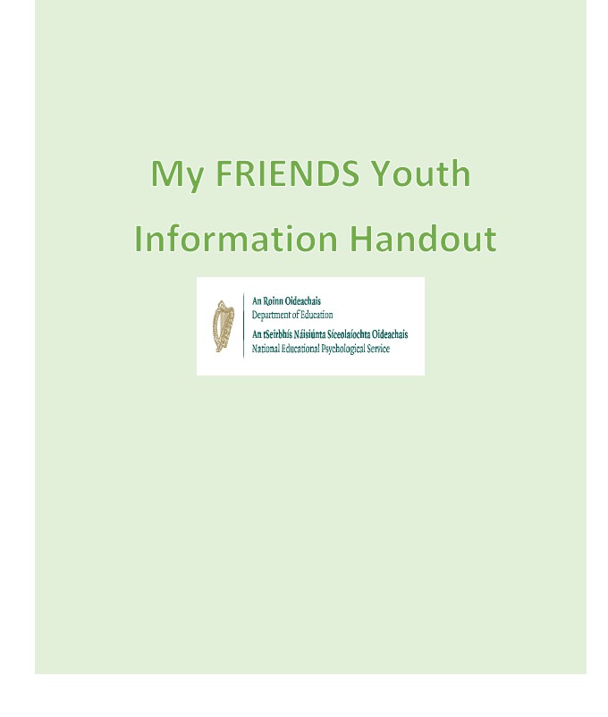 My Friend Youth Information Handout