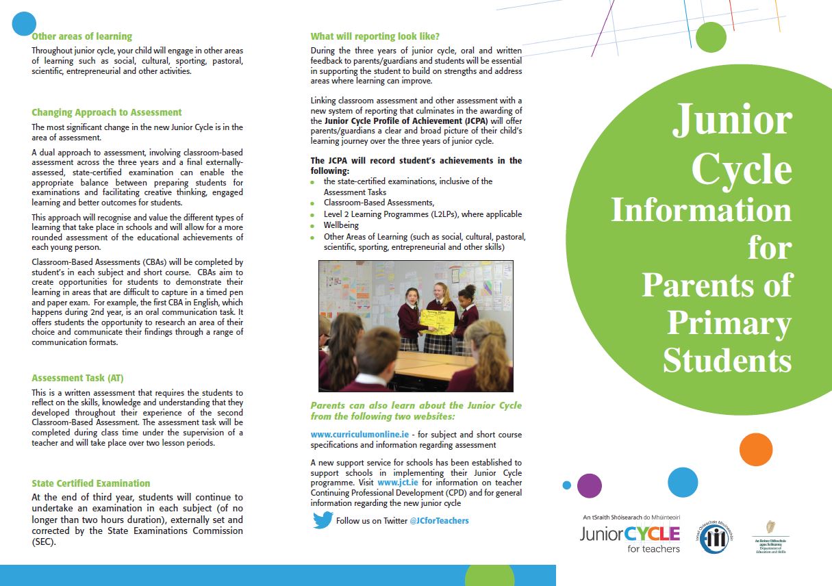 Parent Information Leaflet Primary