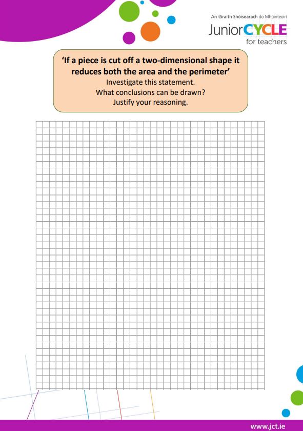 Cutting a Piece Off a 2D Shape Task