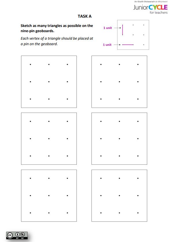 Geoboard Tasks