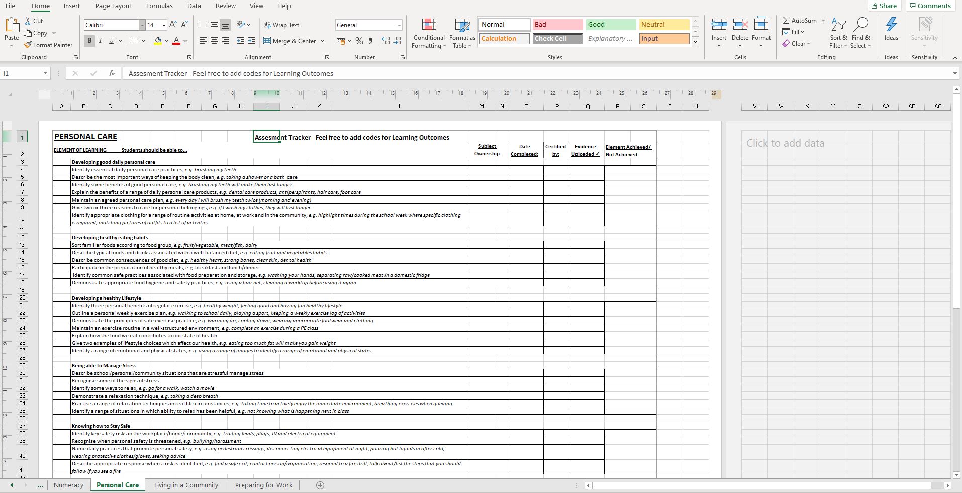 L2LPs PLU Assessment Tracker