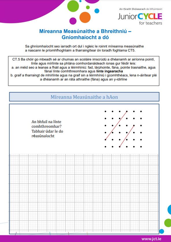 Míreanna Measúnaithe a Bhreithniú 2