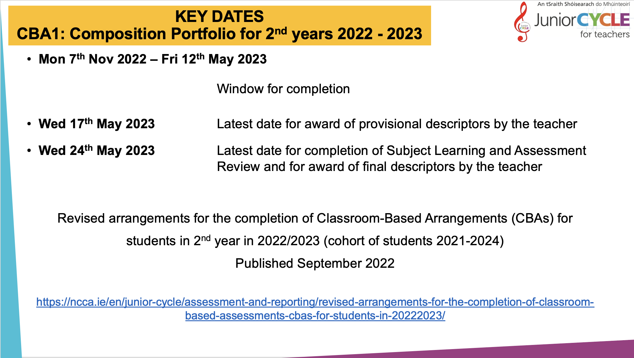 CBA1: Composition Portfolio for 2nd years 2022 - 2023