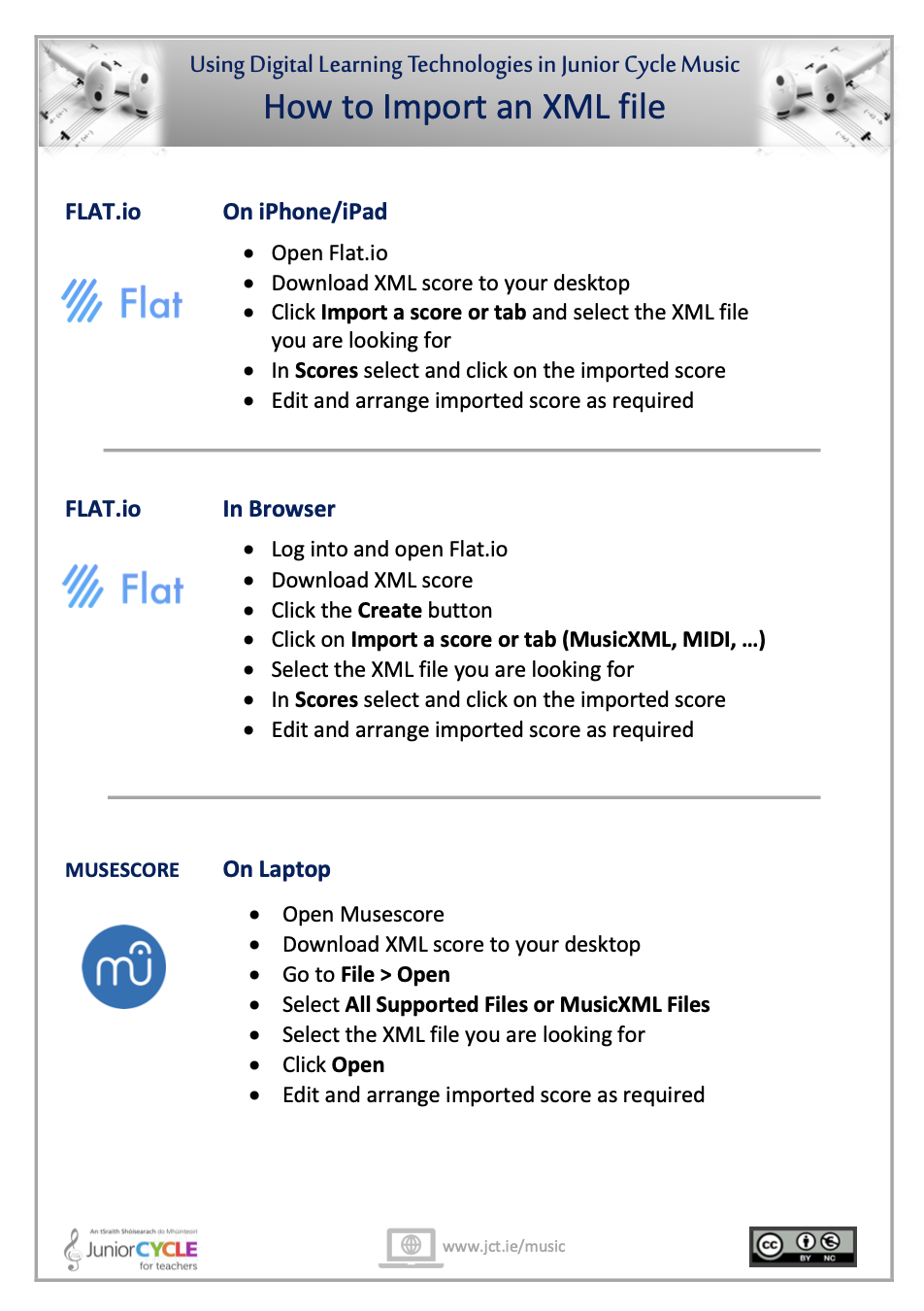 Digital Learning Technologies (DLT) - How to Import an XML file