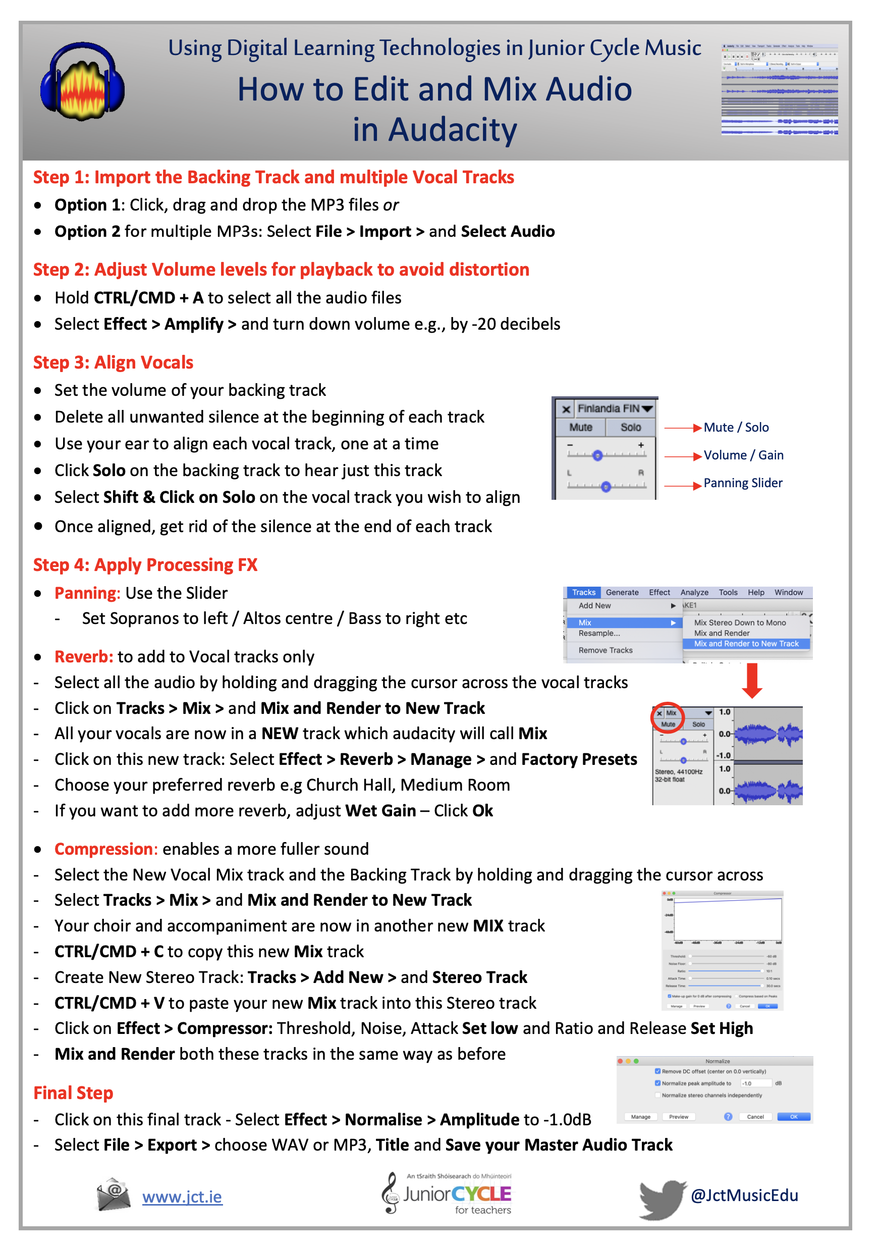 How to Edit and Mix Audio in Audacity