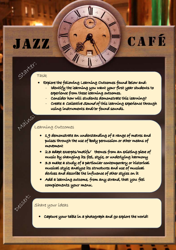 Jazz Cafe - Menu 3