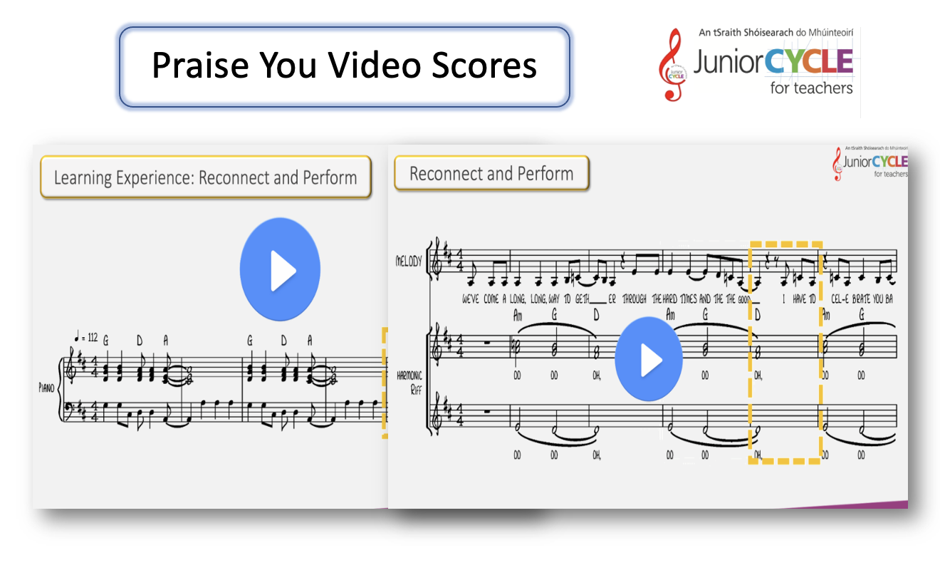 Link to Praise You Video Scores