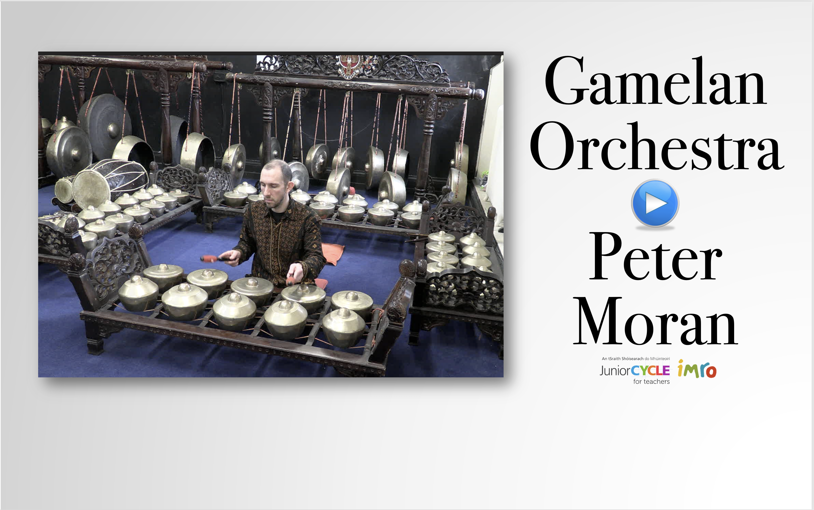 Meet the Gamelan Orchestra