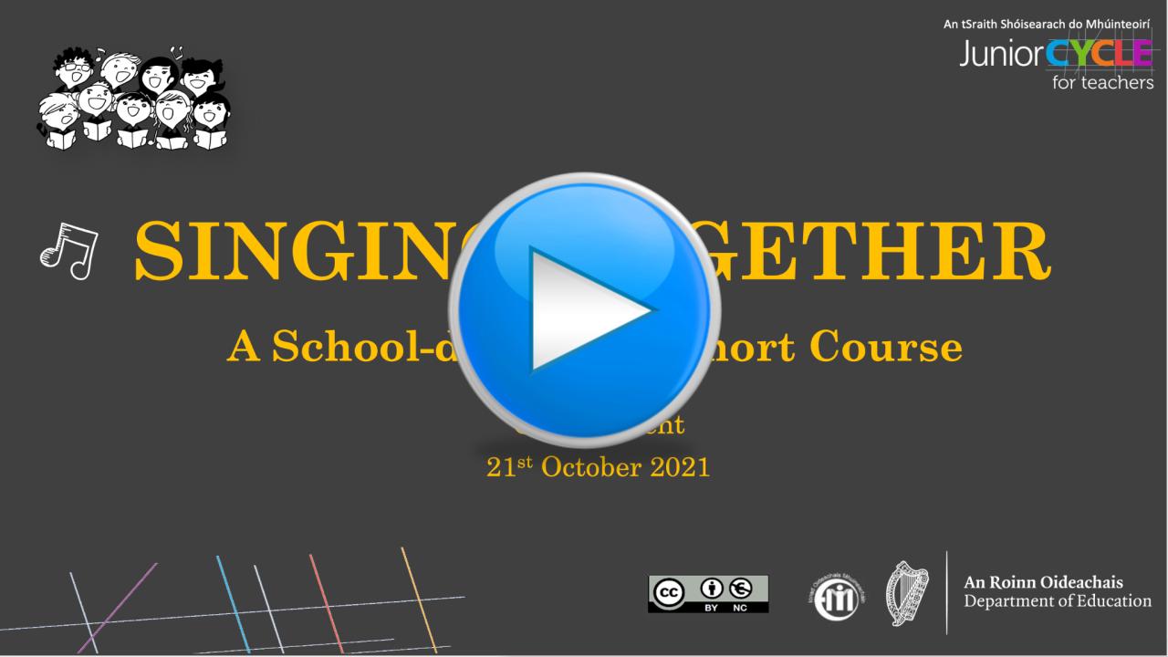 Singing Together - A School-developed Short Course