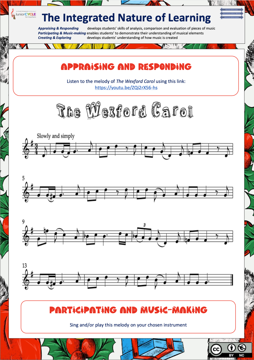 Wexford Carol - Appraising and Responding