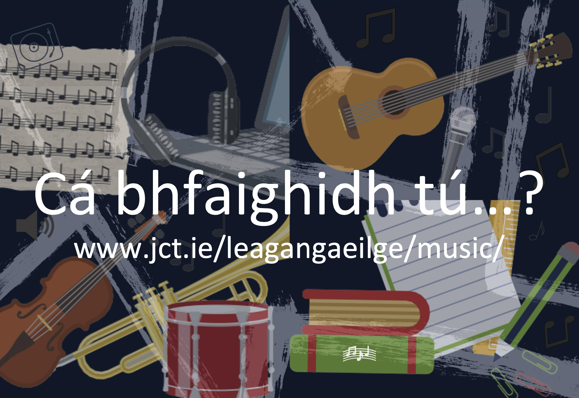 Cá bhfaighidh tú... - Turas Suíomh Gréasáin