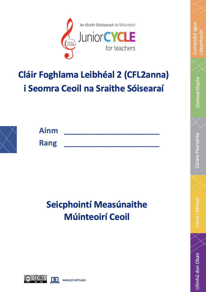 Seicphointí Measúnaithe Múinteoirí Ceoil