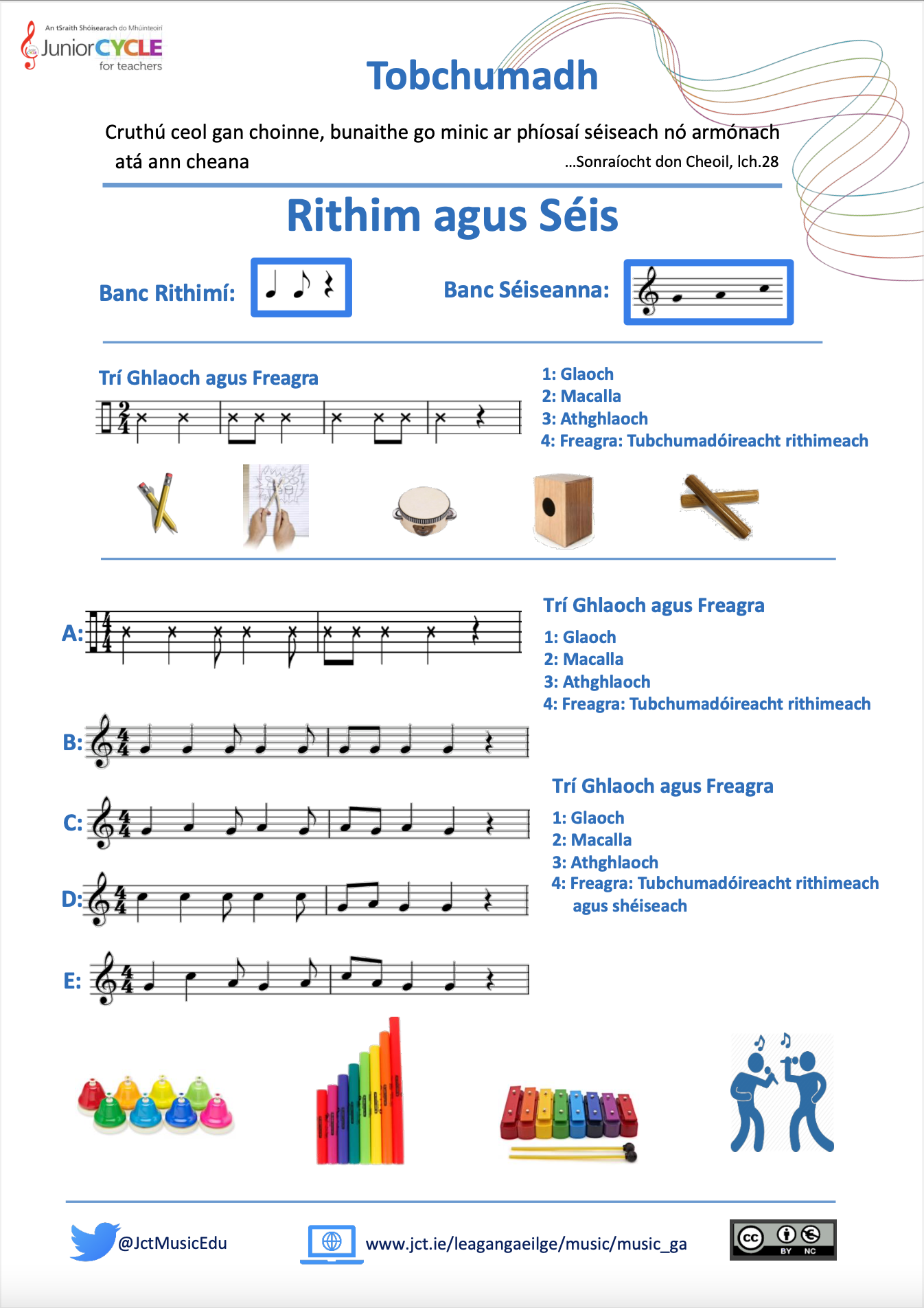 Tobchumadh - Rithim agus Séis