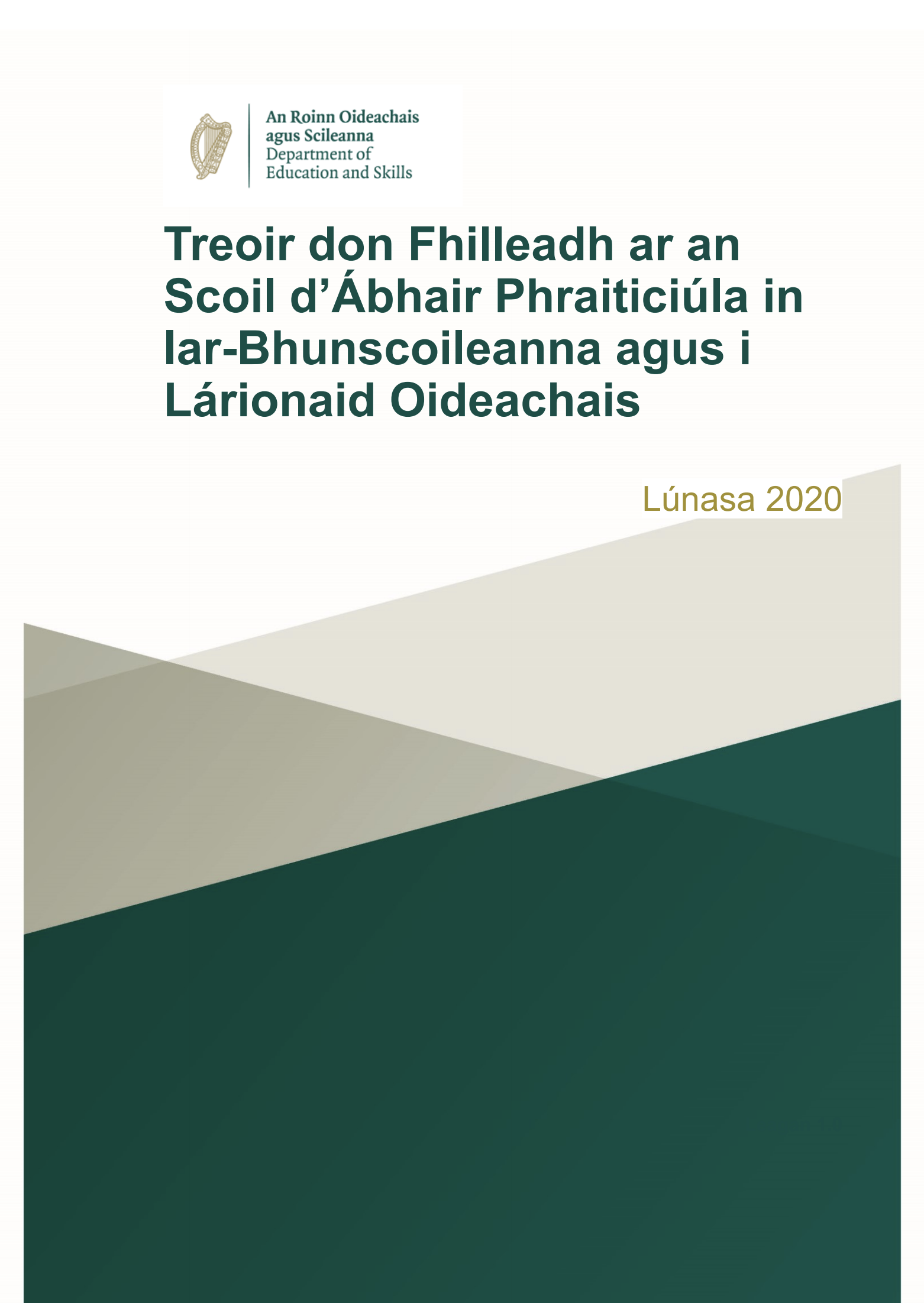 Treoirlínte agus nósanna imeachta breise