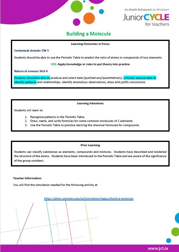 Building a Molecule Science Resource (Relates to CW 3)