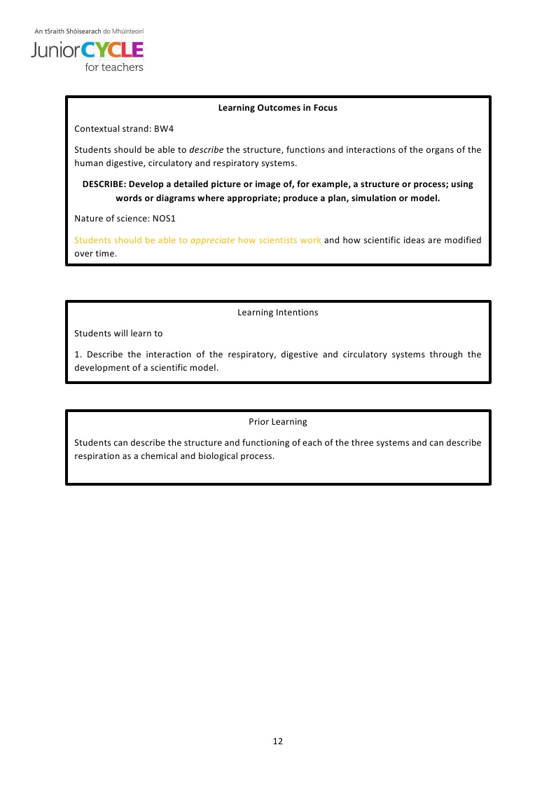 Describe - Modelling Interactions