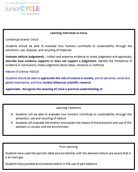 Science Chem Ed Evaluate - The extraction, use, disposal, and recycling of Helium