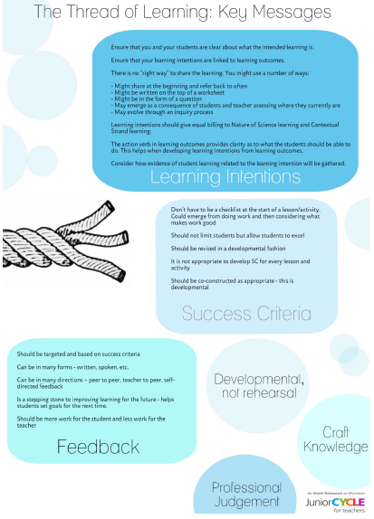 Formative Assessment Key messages Science