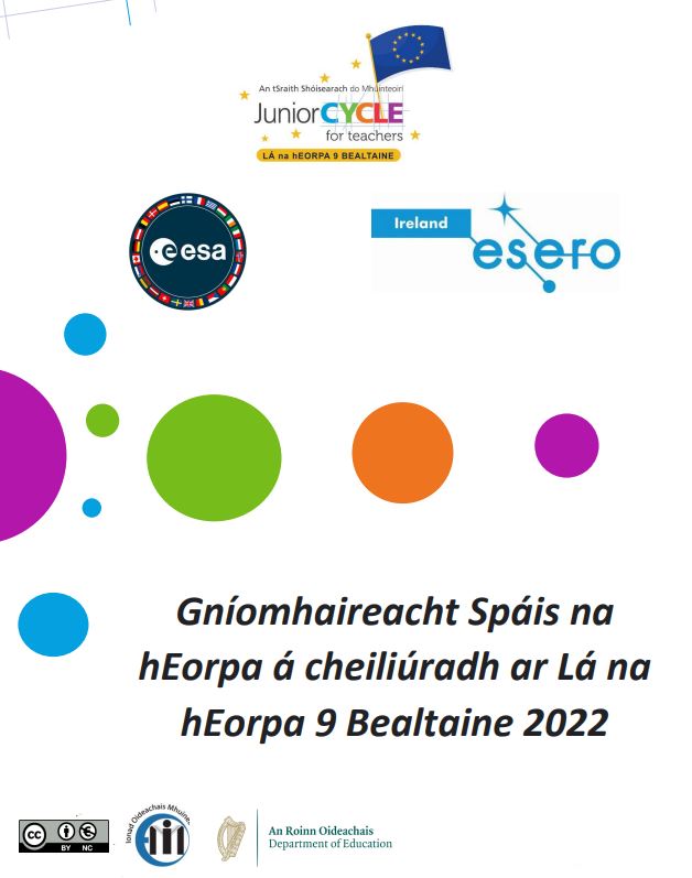 Gníomhaireacht Spáis na hEorpa á cheiliúradh ar Lá na hEorpa 9 Bealtaine 2022