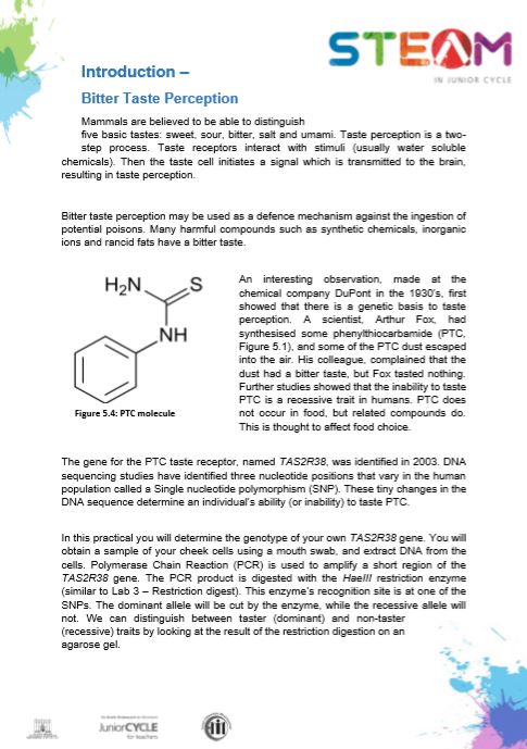 Amgen Biotech Experience Background Information